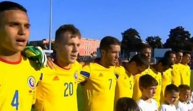 România a câştigat greu primul meci amical din cantonamentul din  Elveţia, 1-0 cu Albania