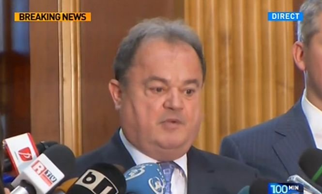 Vasile Blaga: Am decis continuarea discuţiilor cu PNL, în condiţiile deja stabilite