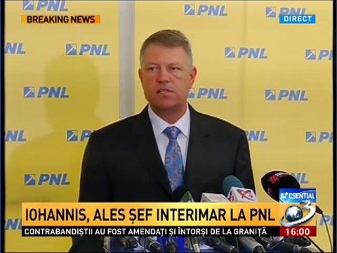 Klaus Iohannis: I am willing to run for president  if I am proposed to