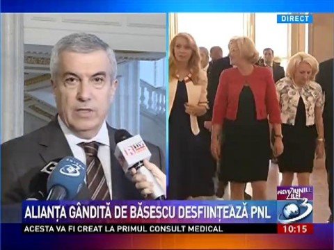Tăriceanu, about Antonescu: He is an unrealistic, unstable man, who betrayed the USL