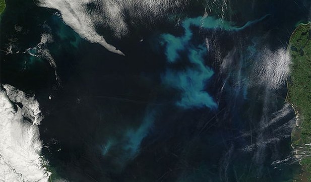 Ce se află în imagina surprinsă de NASA deasupra mării. &quot;E impresionant&quot;