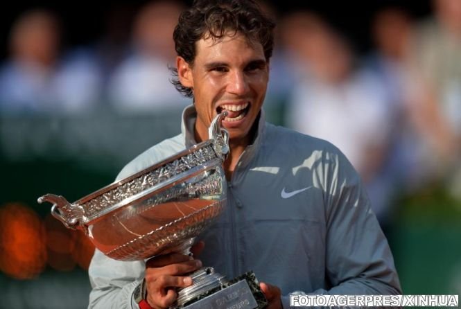 Rafael Nadal a câştigat pentru a noua oară în carieră titlul la Roland Garros