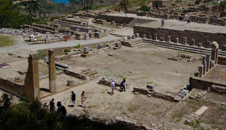 Descoperă oraşul vechi, Kamiros din Rhodos