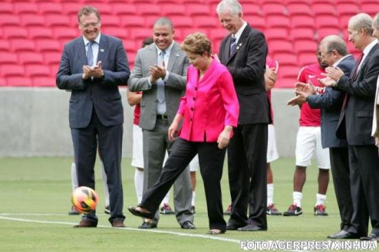 Dilma Rousseff: Brazilia este pregătită pentru Cupa Mondială