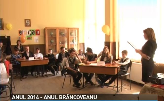Seria de evenimente dedicată Anului 2014-Anul Brâncoveanu a ajuns la şcoala Vasile Voiculescu din Dâmboviţa
