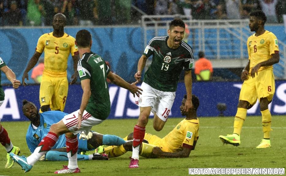 Mexic a învins Camerun cu 1-0, într-un meci cu trei goluri anulate