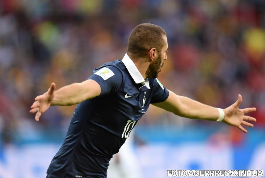 Franţa începe Cupa Mondială cu o victorie, 3-0 cu Honduras, pentru prima oară din 1998