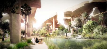 Minunea ridicată de arabi în mijlocul deşertului. "Este un ORAŞ SUBTERAN plin de verdeaţă" 263888