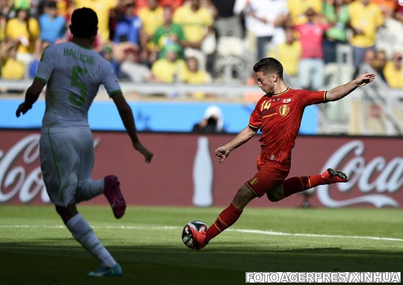 Belgia câştigă cu emoţii în faţa Algeriei, scor 2-1