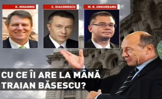 Iohannis, Diaconescu, Mihai Razvan Ungureanu – The likely candidates in the presidential elections and the links they share with President Traian Basescu 