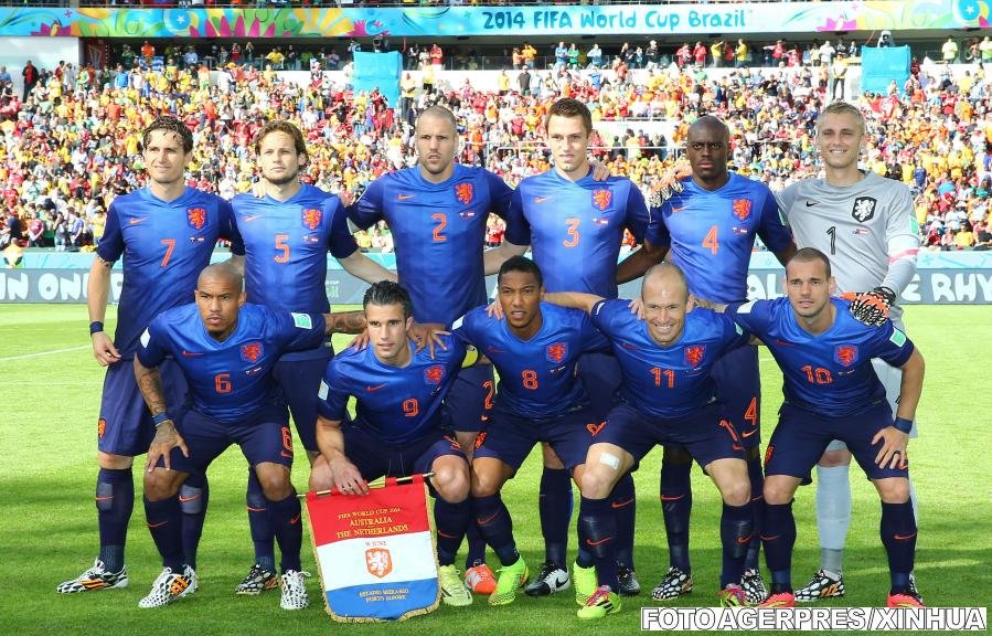 Olanda obţine a doua victorie la Cupa Mondială din Brazilia, 3-2 cu Australia