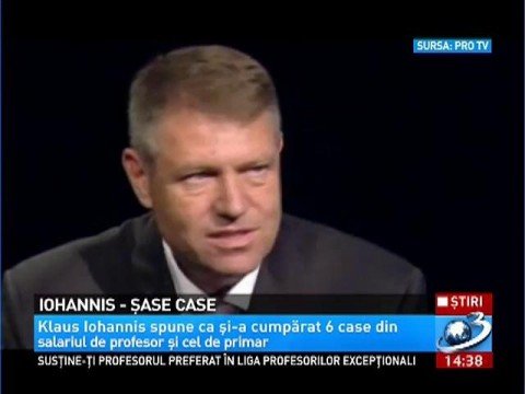 The real estate criminal network of  Klaus Iohannis 