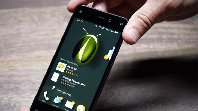 Amazon a lansat smartphone-ul Fire Phone, cu ecran care face imaginile să pară 3D
