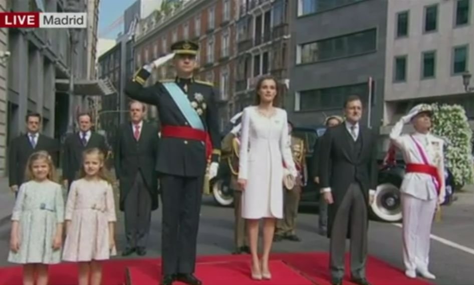 Zi istorică în Spania - Ceremonia de depunere a jurământului pentru noul rege al Spaniei, Felipe al VI-lea