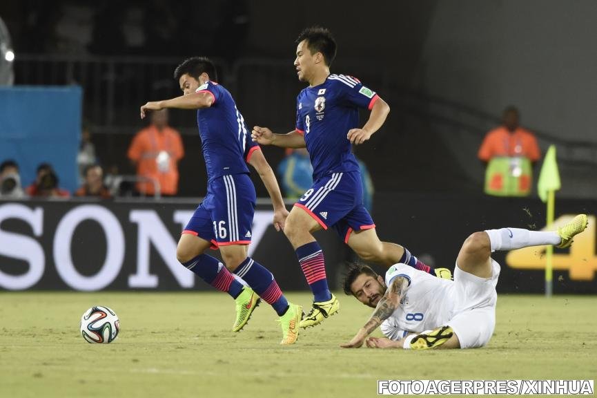 Japonia şi Grecia au terminat la egalitate, scor 0-0, în grupa C a Cupei Mondiale. Columbia, a treia echipă calificată în optimi