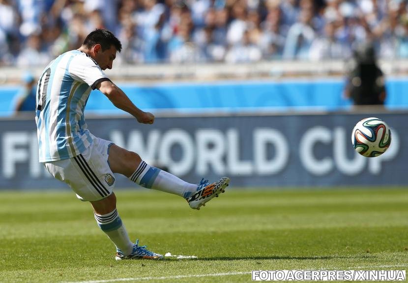 Lionel Messi marchează în minutul 90 şi aduce victoria Argentinei în meciul cu Iran, scor 1-0