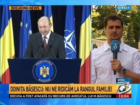 Traian Băsescu: I did not get any money or any goods of any kind from or on behalf of Sandu Anghel