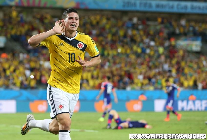 Omul zilei la Cupa Mondială: James Rodriguez