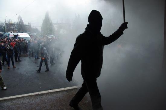 Poliţia braziliană a întrerupt o manifestaţie cu gaze lacrimogene şi gloanţe de cauciuc