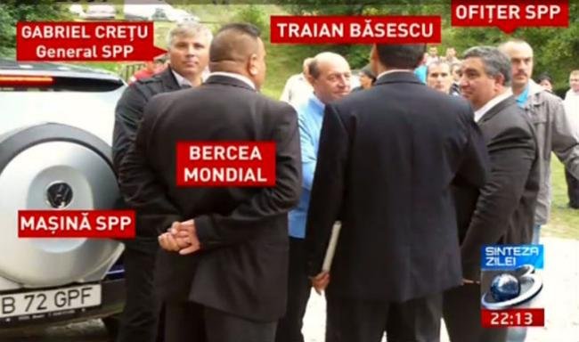 Raportul SPP: Bercea Mondial nu a reprezentat un pericol la adresa preşedintelui Traian Băsescu