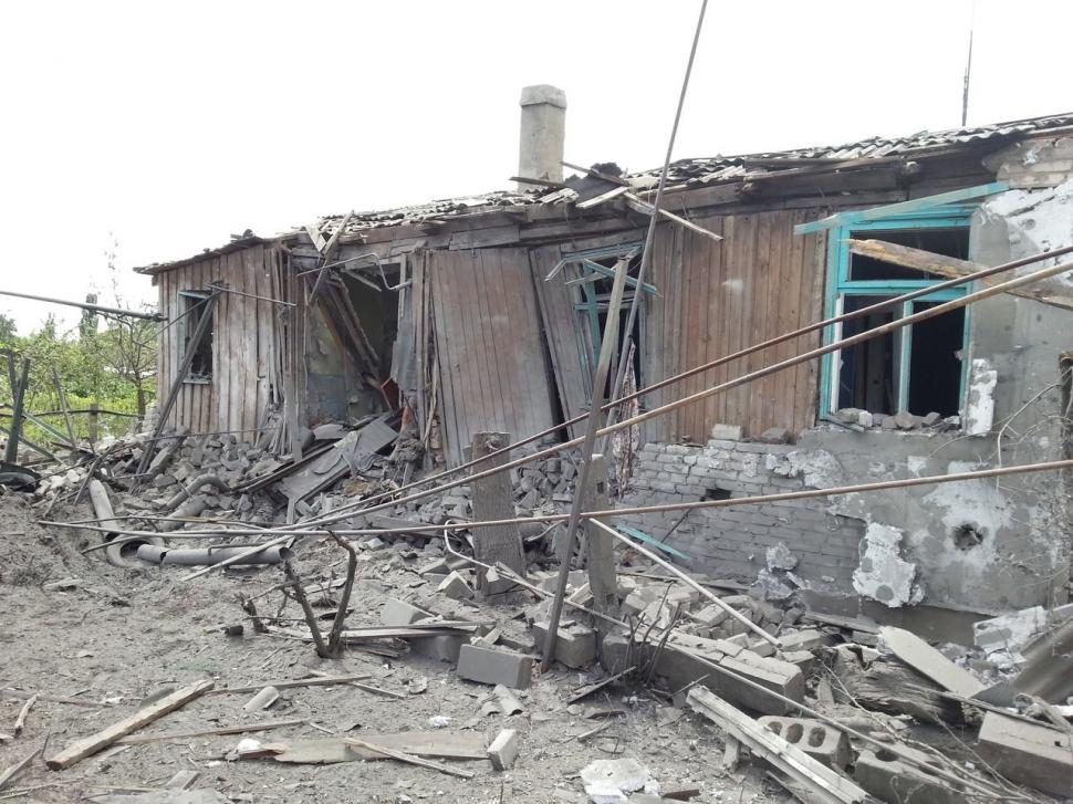 Imaginea BLESTEMULUI care a căzut peste Ucraina. Ce a mai rămas dintr-un sat bombardat 266647