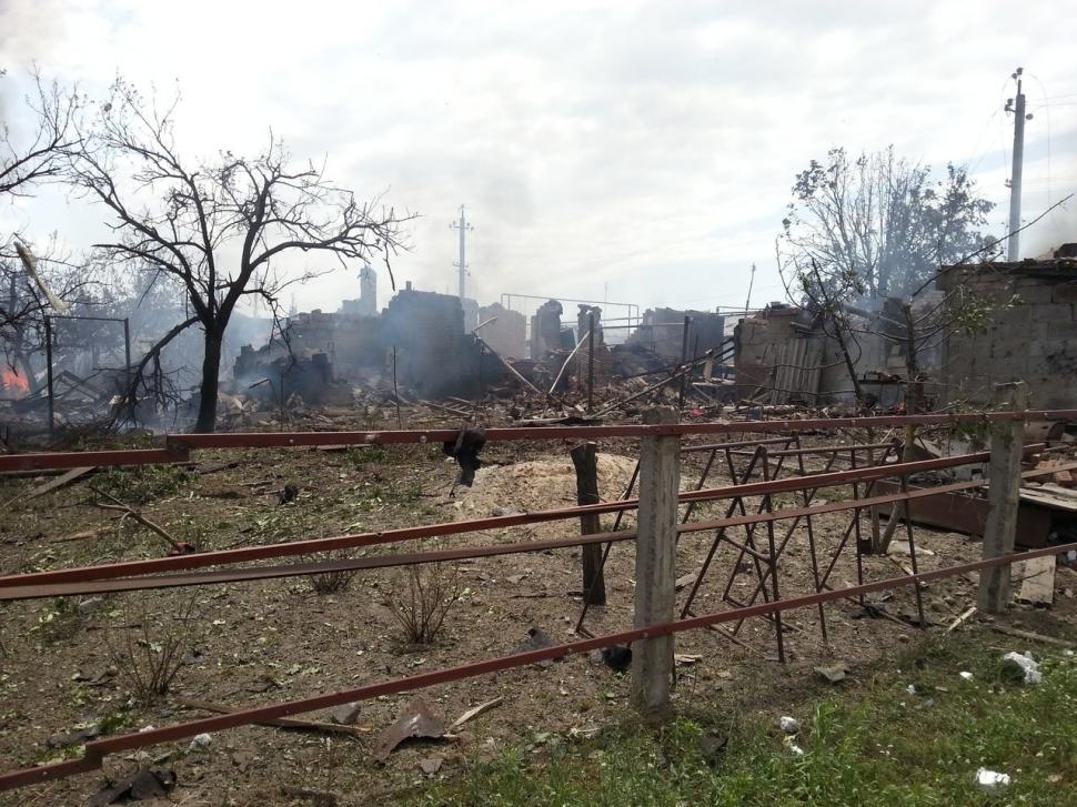 Imaginea BLESTEMULUI care a căzut peste Ucraina. Ce a mai rămas dintr-un sat bombardat 266651