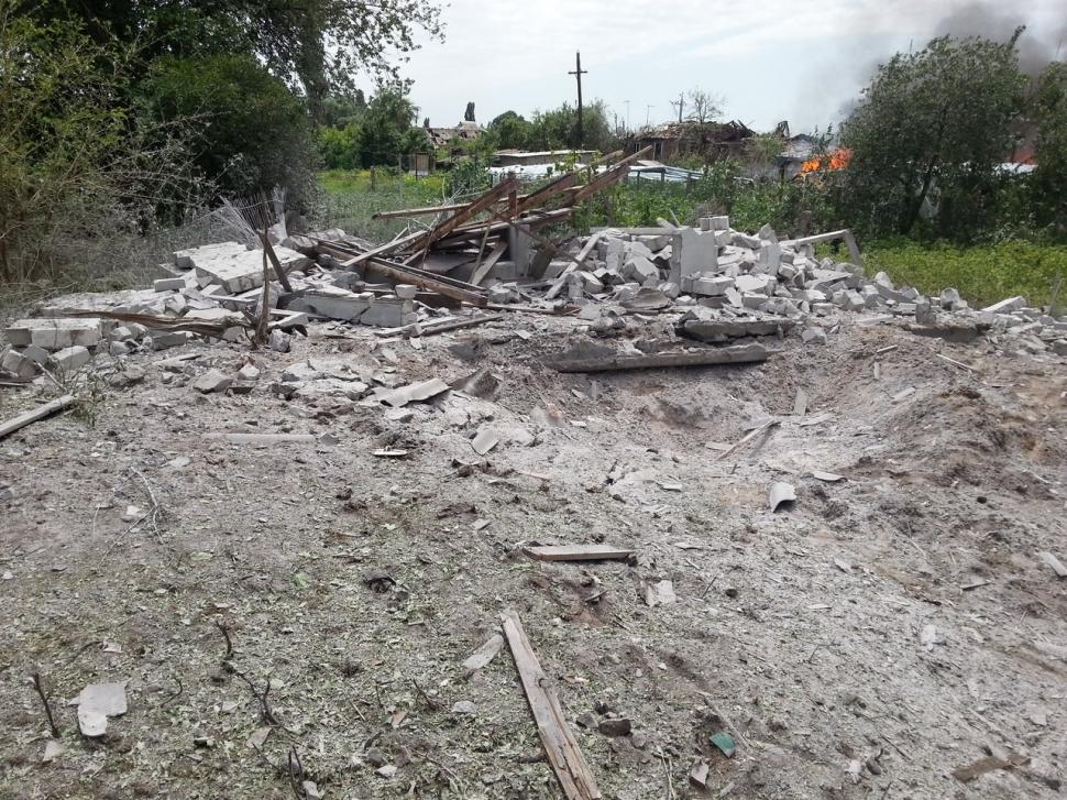 Imaginea BLESTEMULUI care a căzut peste Ucraina. Ce a mai rămas dintr-un sat bombardat 266655