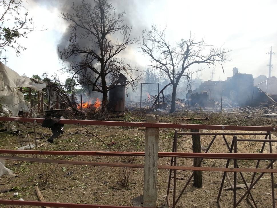 Imaginea BLESTEMULUI care a căzut peste Ucraina. Ce a mai rămas dintr-un sat bombardat 266656