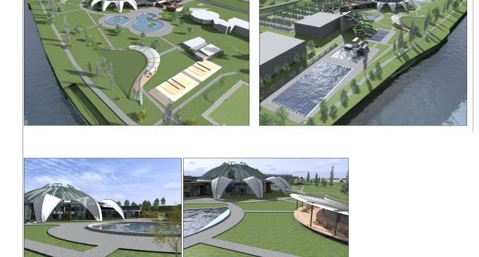 Complexul de wellness în valoare de 20 de milioane de euro care va schimba un oraş din România. "Va avea şapte bazine exterioare" 267056