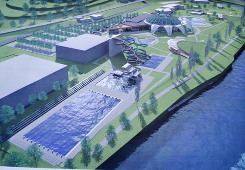 Complexul de wellness în valoare de 20 de milioane de euro care va schimba un oraş din România. "Va avea şapte bazine exterioare" 267057