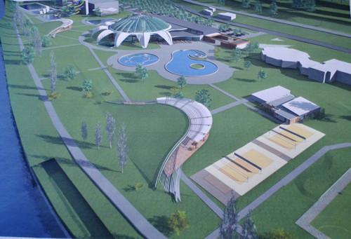 Complexul de wellness în valoare de 20 de milioane de euro care va schimba un oraş din România. "Va avea şapte bazine exterioare" 267058