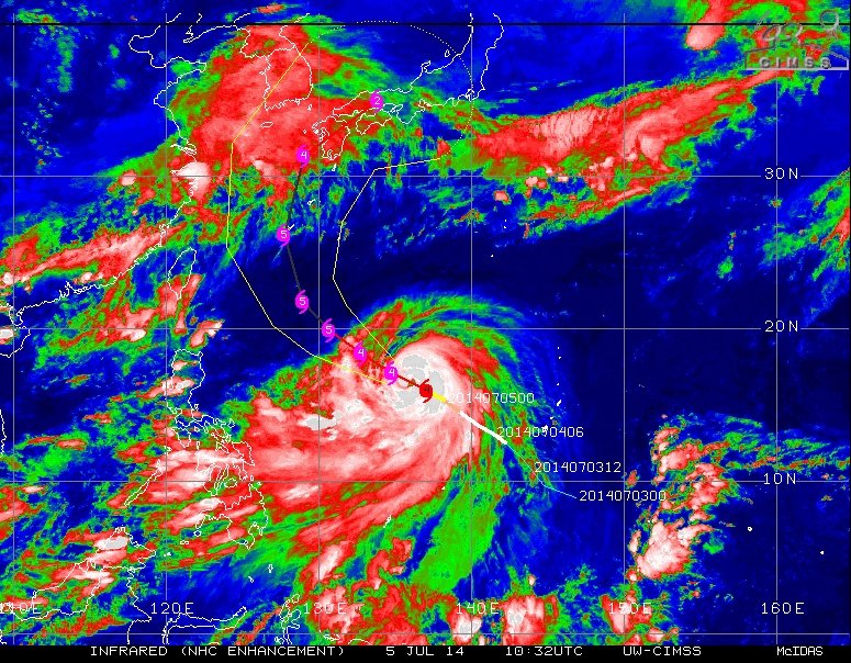 &quot;Este un potenţial enorm de pericol&quot;. Japonezii sunt în alertă din cauza taifunului Neoguri