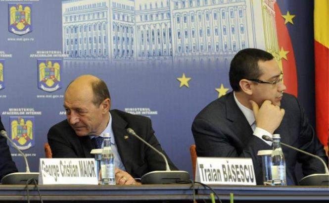 Disputa Ponta-Băsescu pe tema CAS a ajuns la faza ameninţărilor. Preşedintele spune că va chema FMI în România