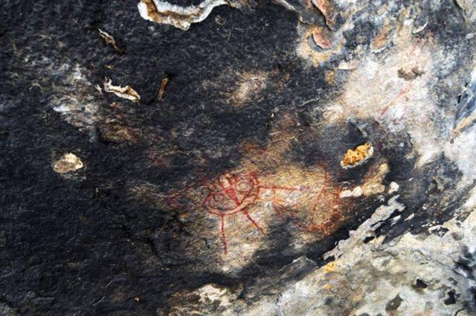Desenele preistorice dintr-o peşteră sugerează vizita EXTRATEREŞTRILOR pe Terra 268079