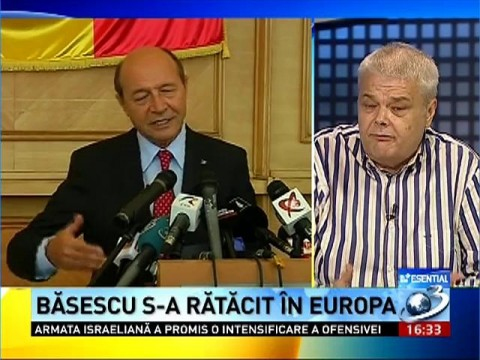 Băsescu got &quot;lost&quot; in Europe. The blunder the President made on his way to Brussels