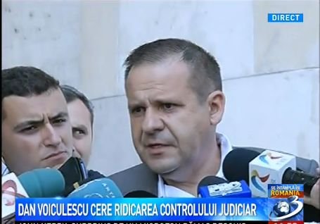 Dan Voiculescu cere ridicarea controlului judiciar