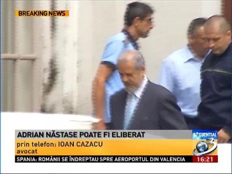 The Penitentiary’s Commission concluded that the legal condition to have Adrian Nastase released earlier are met