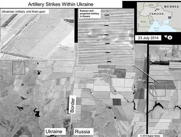 IMAGINILE care demonstrează că Rusia efectuează tiruri de artilerie asupra Ucrainei 269383