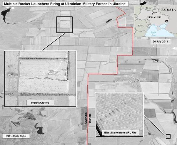 IMAGINILE care demonstrează că Rusia efectuează tiruri de artilerie asupra Ucrainei 269384