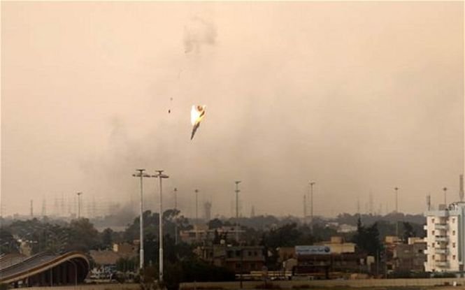 Libia: Un avion militar s-a prăbuşit la Benghazi