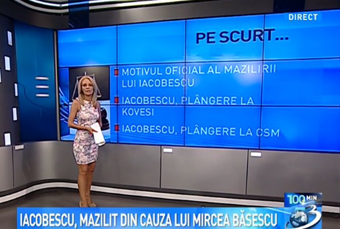 Procurorul Iacobescu, mazilit din cauza lui Mircea Băsescu