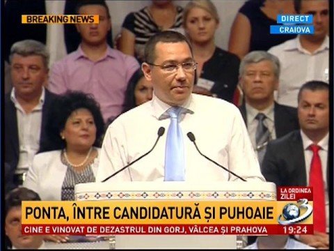Victor Ponta has launched his candidacy in the presidential elections. “I want to be a different president of Romania