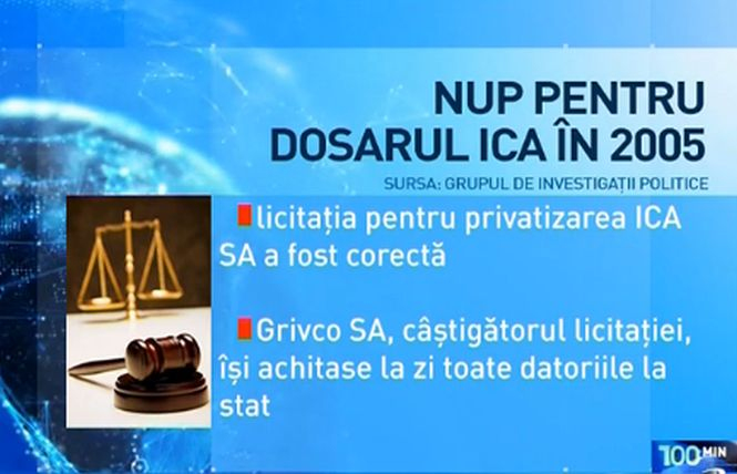 Dosarul ICA, reluat după suspendarea lui Băsescu din 2007