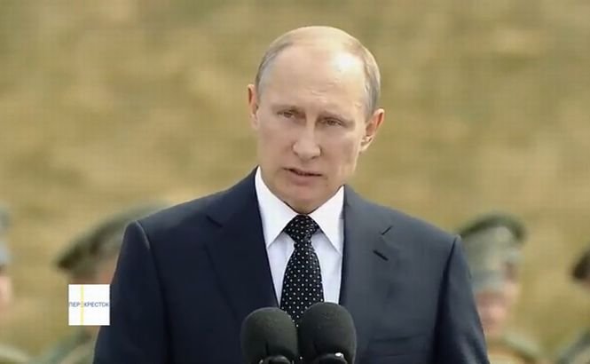 Moment PENIBIL pentru Putin, la un discurs. Ce a păţit liderul de la Kremlin