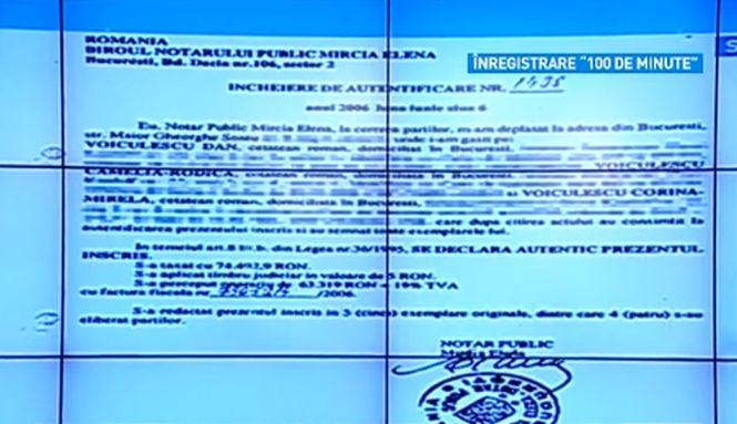 Documente care atestă că Dan Voiculescu le-a donat fiicelor averea în mod legal