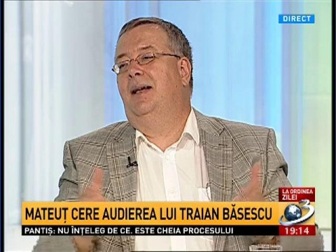 Bogdan Chirieac, on the “Telepathy&quot; case file: We are witnessing a political confrontation behind closed doors