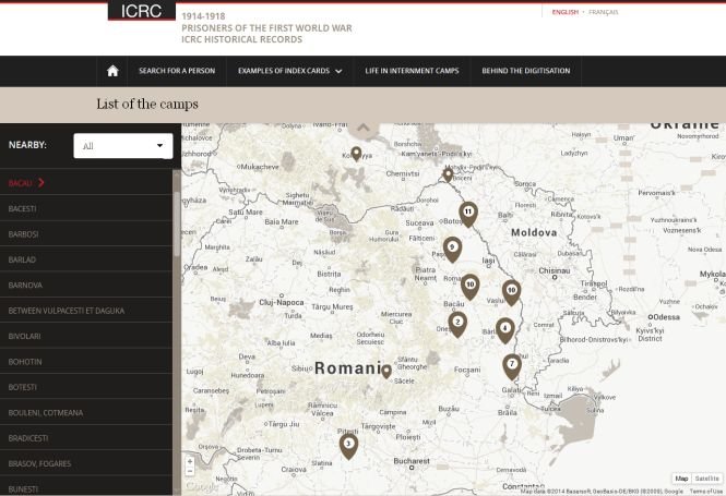 Crucea Roşie a publicat o bază de date despre milioanele de prizonieri din timpul Primului Război Mondial, inclusiv din România
