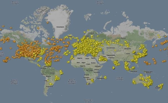 Acestea sunt cele mai aglomerate rute de zbor din lume