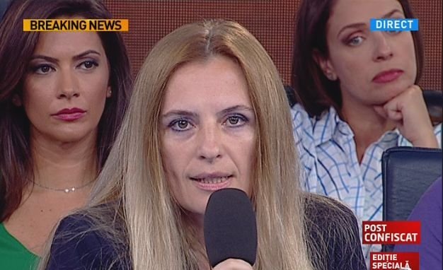 Jurnalista Monica Ghiurco este alături de Antena 3: Cenzura nu poate fi prevenită decât prin ceea ce se numeşte solidaritate de breaslă