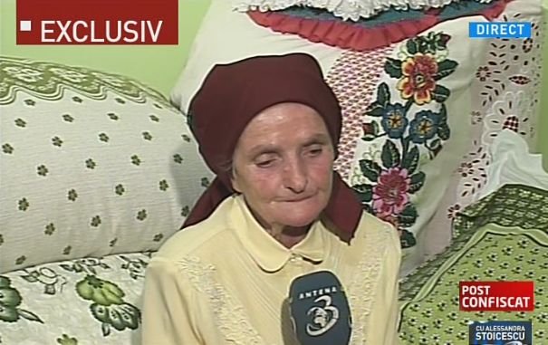 DNA o face mincinoasă pe bătrâna din Rădăuţi pe care au aruncat-o în stradă, în Bucureşti, după audieri